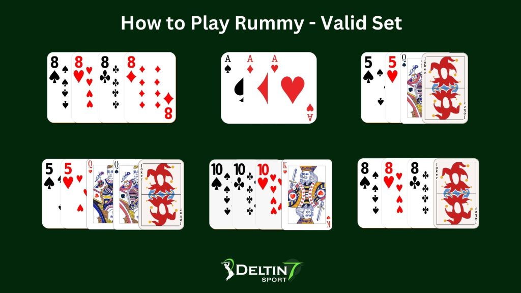 rummy valid sets