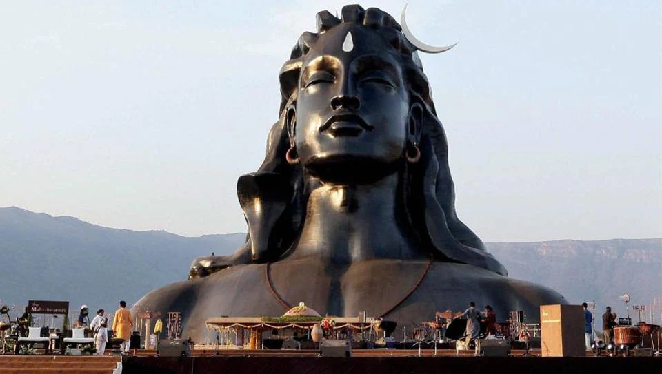 unveiling coimbatore adiyogi lord shiva idol in 92fc5a4a 8d7d 11e7 a11b 07a9009e9c44 new rummy