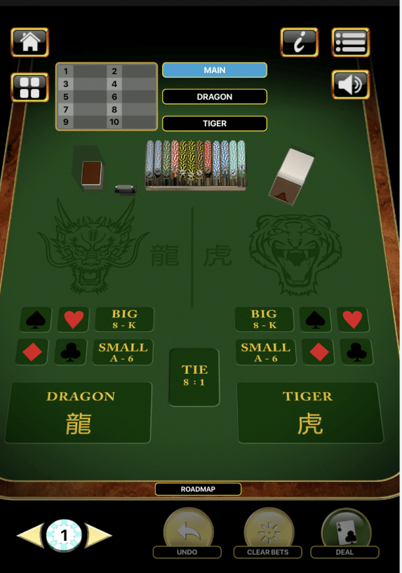 dragon vs tiger online app